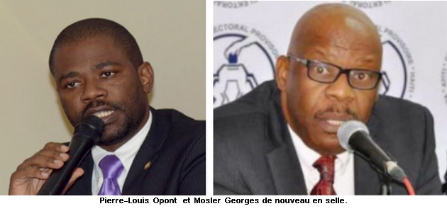 CMEP : Pierre-Louis Opont et Mosler Georges de nouveau en selle
